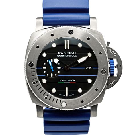 panerai rubber band baby blue